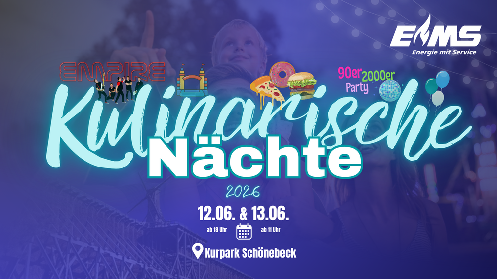 Kulinarische Nächte: 12./13.06.2026