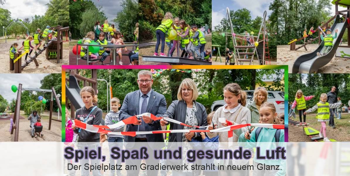 Spielplatz wieder geöffnet Spielplatz wieder geöffnet