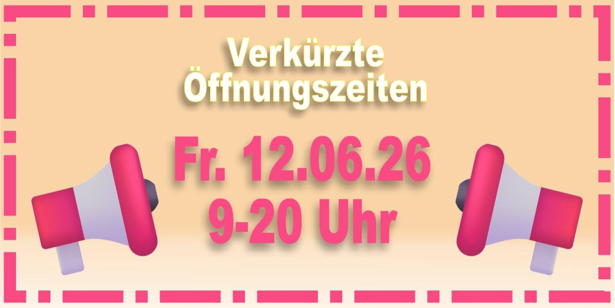 Solequell am 12.06. von 9-20 Uhr verkürzt geöffnet. Solequell am 12.06. von 9-20 Uhr verkürzt geöffnet.