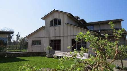 Ansicht des Schausiedehauses im Frühling © SOLEPARK Ansicht des Schausiedehauses im Frühling