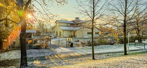 Kunsthof Schausiedehaus im Winter