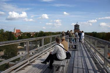 Gästeführung auf dem Gradierwerk