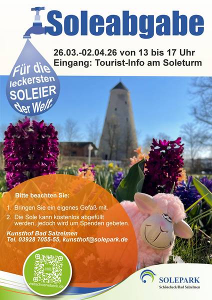 Soleabgabe im Kunsthof