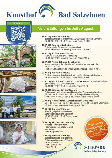 Kunsthof: Veranstaltungskalender