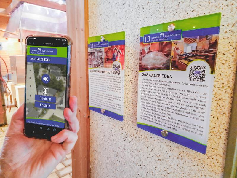 QR-Rundgang im Kunsthof © SOLEPARK / Fotograf: Christian Kolbe