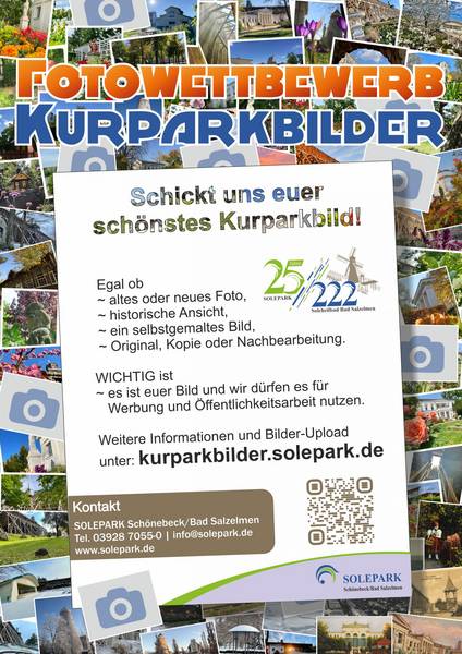 Fotowettbewerb "Kurparkbilder" von Volksstimme und SOLEPARK