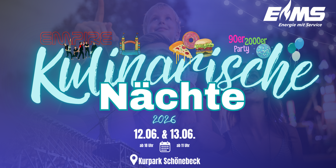 EMS prädsentiert: Kulinarische Nächte 2026 &copy; EMS