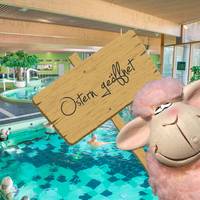 Solequell ist an Ostern geöffnet. © SOLEPARK Solequell ist an Ostern geöffnet.