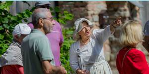 Kunsthof Salzline auf Tour durch Bad Salzelmen