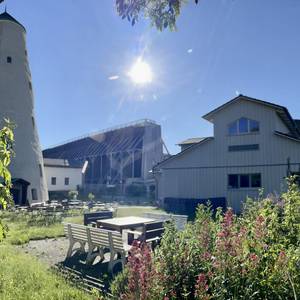 Kunsthof-Gelände in der Sommersonne © SOLEPARK Kunsthof in der Sommersonne
