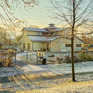 Kunsthof Schausiedehaus im Winter