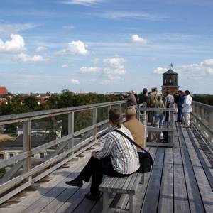 Gästeführung auf dem Gradierwerk