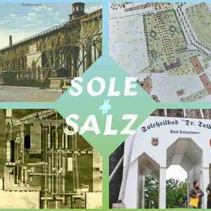 Veranstaltungsplakat Vorträge über Sole und Salz © Karin Friedrich Veranstaltungsplakat Vorträge über Sole und Salz