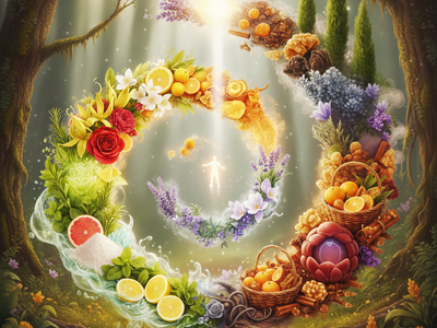 Duftreise für die Sinne (KI generiert)