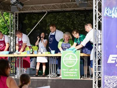 Kochduell 2025 zwischen SG Lok Schönebeck und 1. Schönebecker Kanu-Club © Lukas Wagner Kochduell 2025 zwischen SG Lok Schönebeck und 1. Schönebecker Kanu-Club
