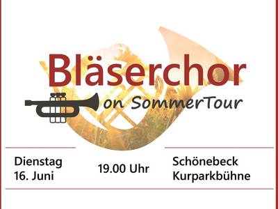 Bläserchor on Tour © Veranstalter Bläserchor on Tour