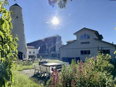 Kunsthof in der Sommersonne