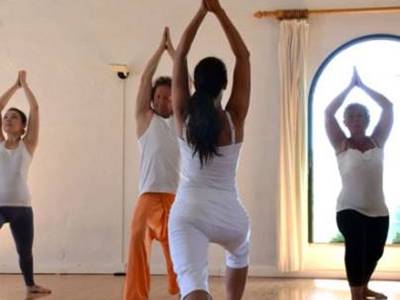 Yoga-Kurs mit Frau Sprieß