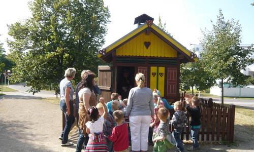 Kunsthof Kinderführung Hexenhäuschen © SOLEPARK Kunsthof Kinderführung Hexenhäuschen