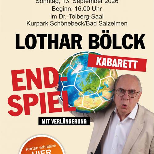 Endspiel mit Verlängerung mit Lothar Bölck