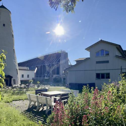 Kunsthof in der Sommersonne