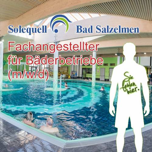 Solequell Stellenausschreibung Schwimmmeister