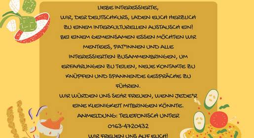 Projekt „Interkultureller Austausch mit Buffet“ Landesjugendwerk der AWO Magdeburg