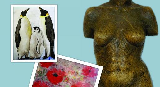 Werke der Ateliergemeinschaft „Schöpfrad“