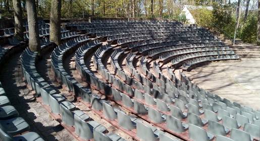 Waldbühne Bierer Berg leer