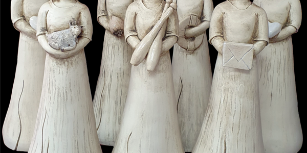 Skulpturen für die Salzlandfrauen 2026.