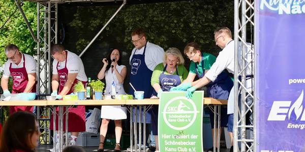Kochduell 2025 zwischen SG Lok Schönebeck und 1. Schönebecker Kanu-Club © Lukas Wagner Kochduell 2025 zwischen SG Lok Schönebeck und 1. Schönebecker Kanu-Club