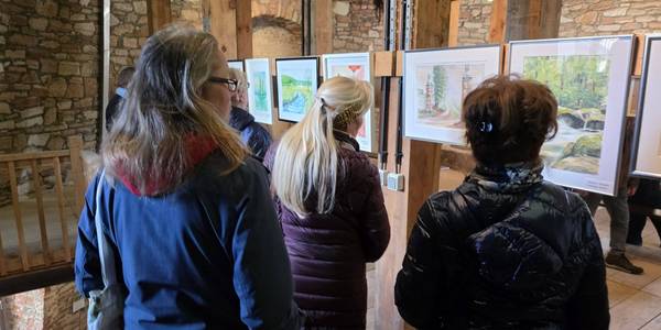 Ausstellung "Farbnfluss im Soleturm"