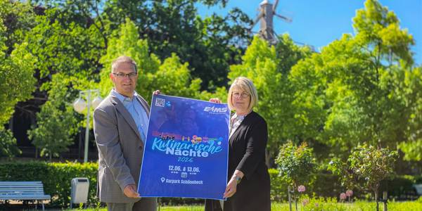 Kulinarische Nacht: Pressetermin mit Frank Sieweck (EMS) und Sibylle Schulz (SOLEPARK) © SOLEPARK Kulinarische Nacht: Pressetermin mit Frank Sieweck (EMS) und Sibylle Schulz (SOLEPARK)