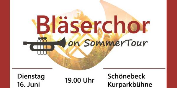 Bläserchor on Tour © Veranstalter Bläserchor on Tour