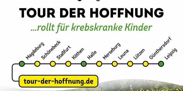 Die Tour der Hoffnung ist am Freitag in Schönebeck zu Gast. © Veranstalter Die Tour der Hoffnung ist am Freitag in Schönebeck zu Gast.