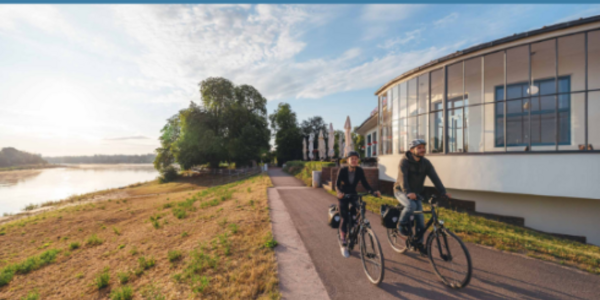 Plakat Umfrage Elberadweg. © Elberadweg Plakat Umfrage Elberadweg.