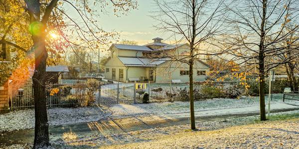 Kunsthof Schausiedehaus im Winter