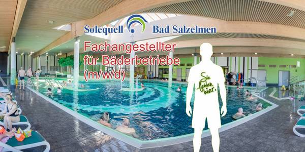 Solequell Stellenausschreibung Schwimmmeister