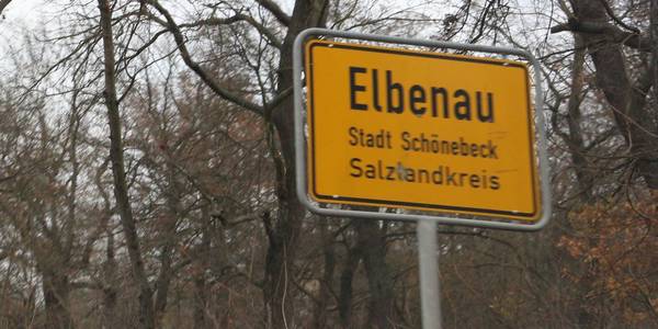 Ortsschild Elbenau