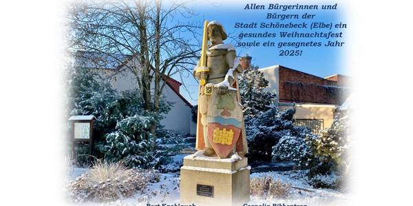 Weihnachts- und Neujahrsgrüße der Stadt 2024