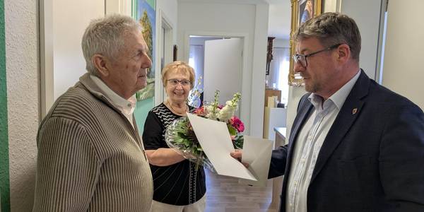 Oberbürgermeister gratuliert
