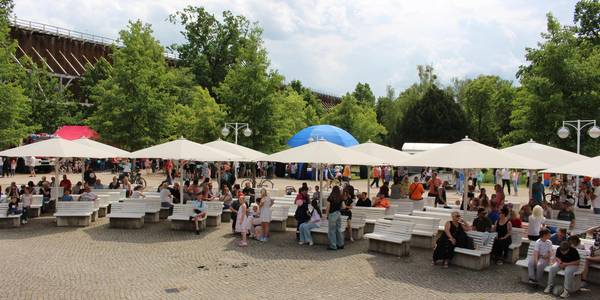 Kurparkbühne © Stadt Schönebeck (Elbe) Kinder- und Familienfest 2025