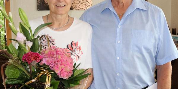 Gisela und Burkhard Bullert feierten Goldene Hochzeit.