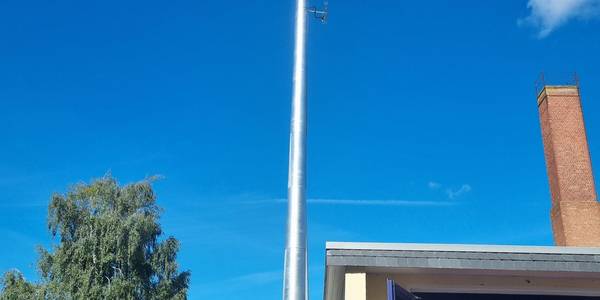 Die neue Anlage auf dem Gelände der Stadtwerke GmbH.