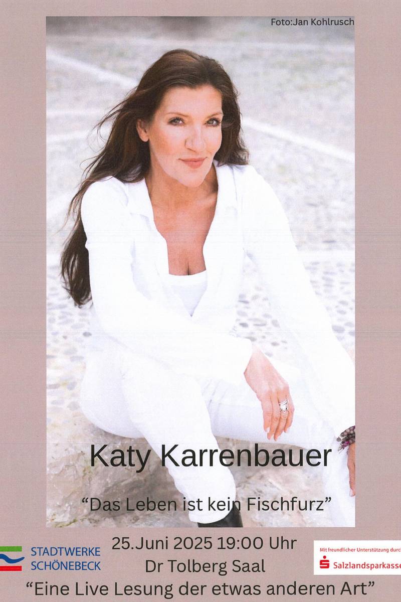 Lesung mit Katy Karrenbauer