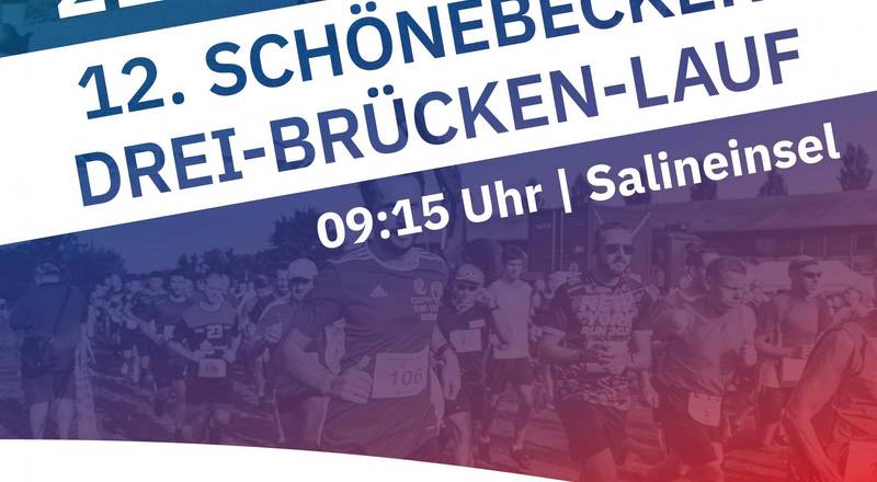 Drei-Brücken-Lauf 2025 Plakat