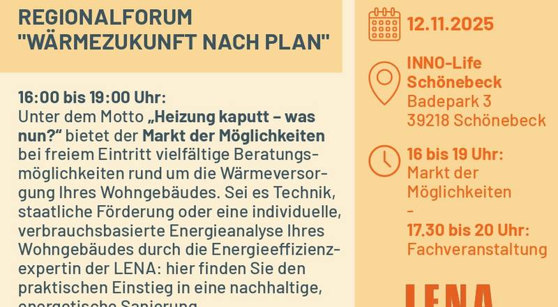 Veranstaltungsflyer.