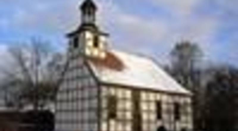 Elbenauer Kirche St. Pankratius im Winter