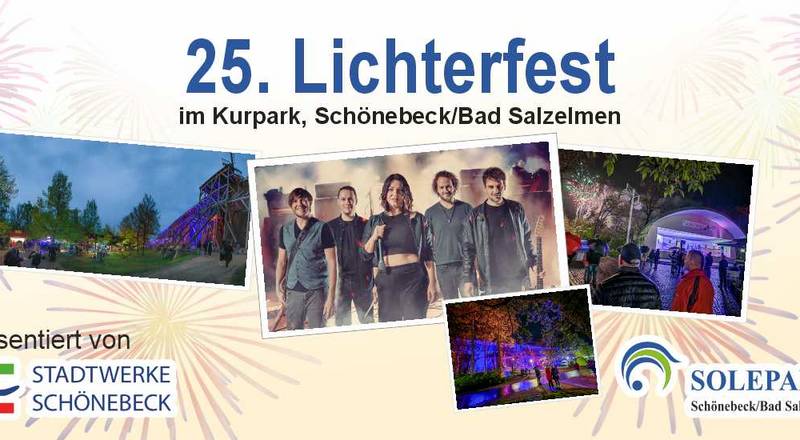 25. Lichterfest im Kurpark 25. Lichterfest im Kurpark