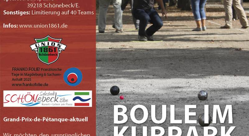 Franko.Folie! und Grand-Prix-de-Pétanque-aktuell (Boule-)Pétanque-Turnier